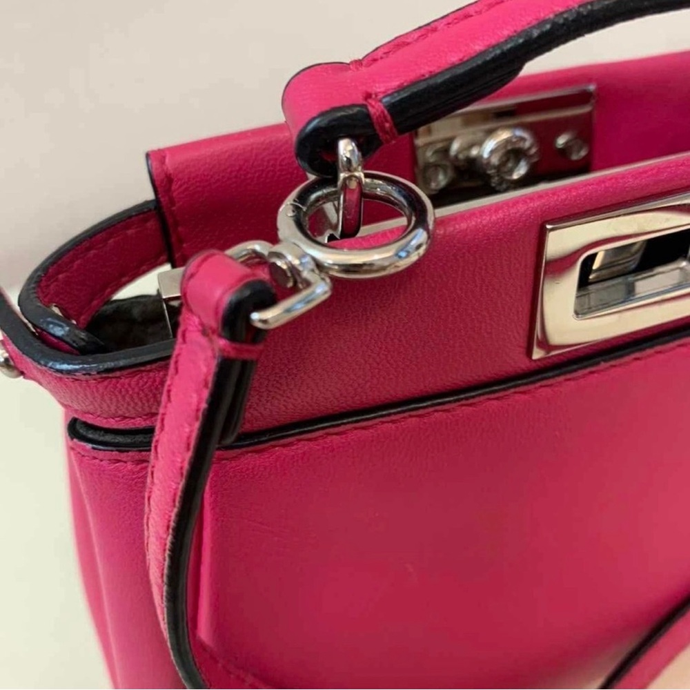 Fendi Pink Peekaboo Micro - Picture 2 of 12